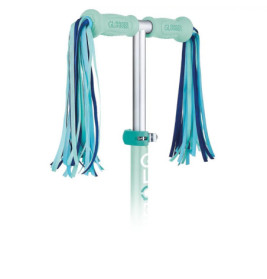 Fantasy Ribbon Lenkerfransen blau 2er-Set