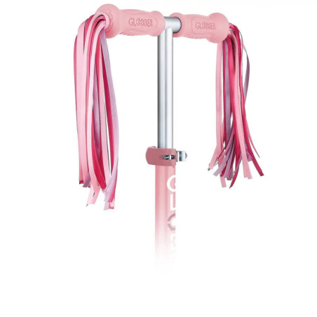 Fantasy Ribbon Lenkerfransen rosa 2er-Set