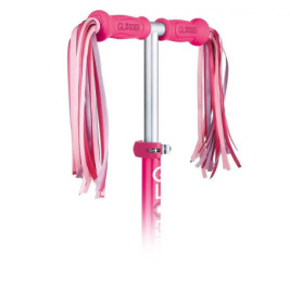 Fantasy Ribbon Lenkerfransen rosa 2er-Set