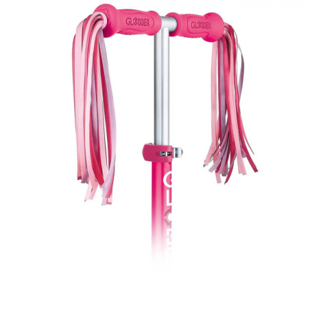 Fantasy Ribbon Lenkerfransen rosa 2er-Set