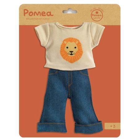 POMEA Puppenkleidung Lovely Ivory
