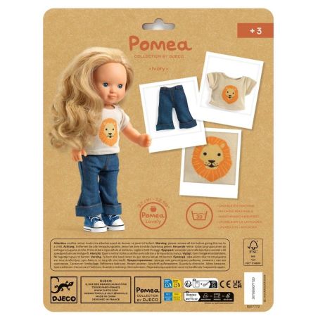 POMEA Puppenkleidung Lovely Ivory