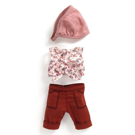 POMEA Puppenkleidung Lovely Burgundy