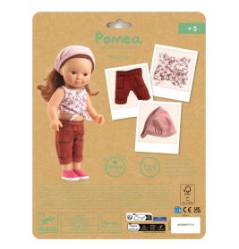 POMEA Puppenkleidung Lovely Burgundy