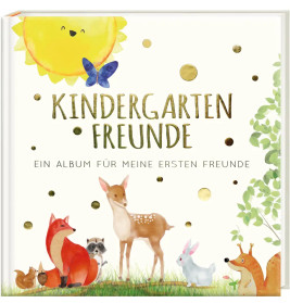 Kindergartenfreunde – TIERE: ein Album für meine ersten Freunde (Freundebuch Kindergarten 3 Jahre)