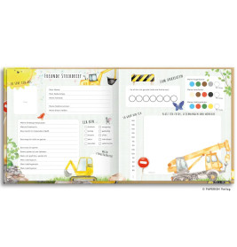 Kindergartenfreunde – Baustelle: ein Album für meine ersten Freunde (Freundebuch Kindergarten 3 Jahr