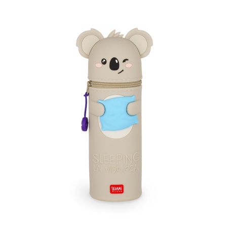 Kawaii - 2-in-1 Silicone Penci l Case - Koala