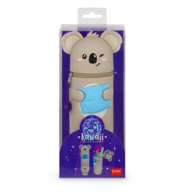 Kawaii - 2-in-1 Silicone Penci l Case - Koala