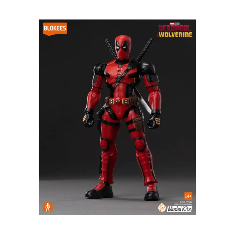 Simba Blokees Marvel Deadpool Actionfigur | Beweglich & Detailreich für Sammler