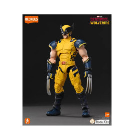 Simba Blokees Marvel Wolverine Actionfigur | Detailreiche Sammelfigur mit Krallen