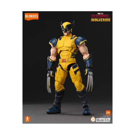 Simba Blokees Marvel Wolverine Actionfigur | Detailreiche Sammelfigur mit Krallen