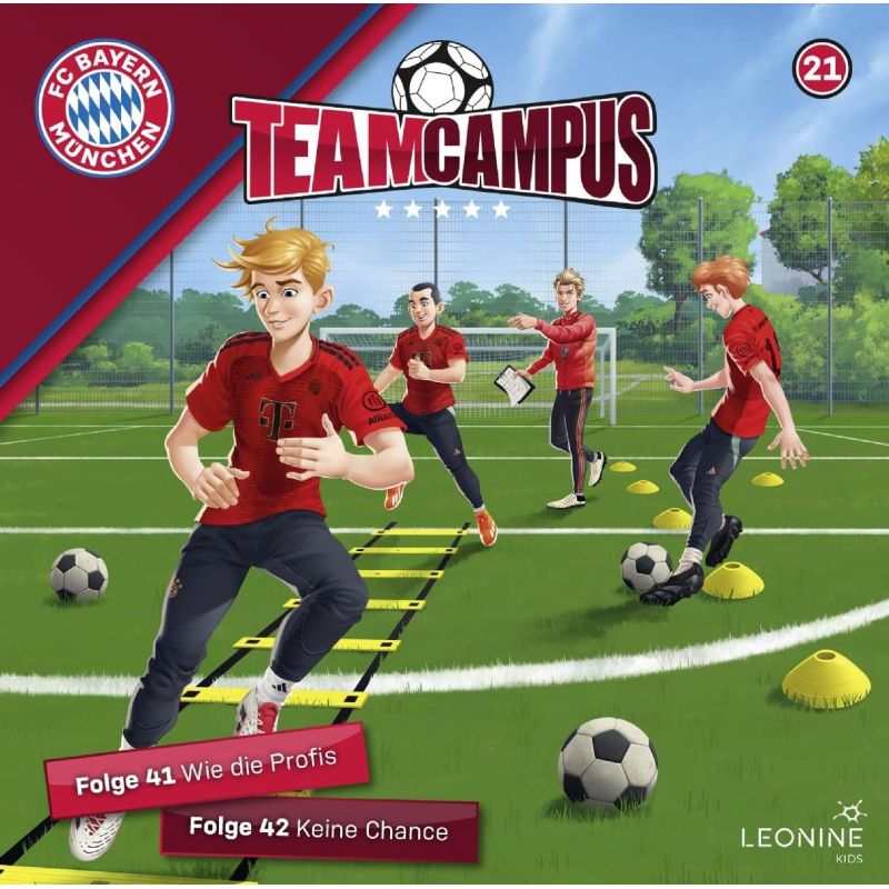 WILDSCHÜTZ CD FC Bayern Team Campus – Hörspiel Folgen 41+42 für junge Fans