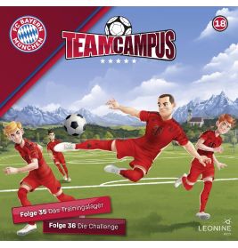 FC Bayern Hörspiel - Team Campus Teil 18 (Folgen 35-36) – WILDCHÜTZ Audio-CD
