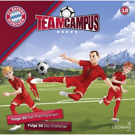 FC Bayern Hörspiel - Team Campus Teil 18 (Folgen 35-36) – WILDCHÜTZ Audio-CD