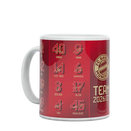FC Bayern München Tasse Signature – Offizielles Fan-Merchandise 62255