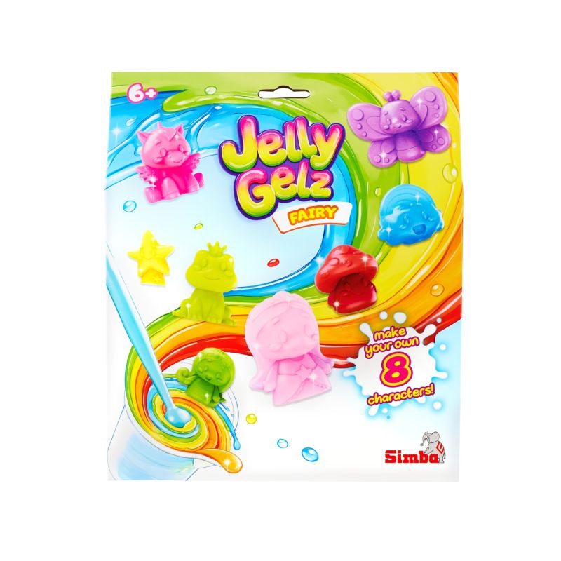 Simba Jelly Gelz Fairy Sticker: Zauberhafte Feen-Deko für Fenster & Spiegel – Wiederablösbar