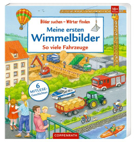 Bilder s.-Wörter f.: Meine 1.Wimmelbilder - So viele Fahrz.