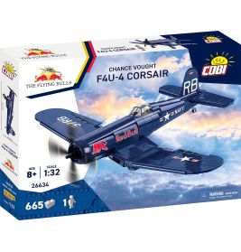 COBI® Flying Bulls Chance Vought F4U-4 Corsair Bausteinmodell 1:32 | Sammlerstück