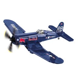 COBI® Flying Bulls Chance Vought F4U-4 Corsair Bausteinmodell 1:32 | Sammlerstück