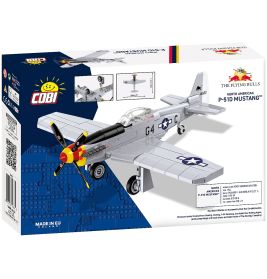COBI Flying Bulls North American P-51D Mustang | Bausteinmodell 1:32 | Bewegliche Teile | Ab 8 Jahren