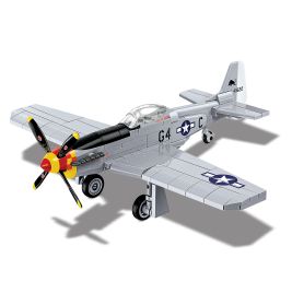 COBI Flying Bulls North American P-51D Mustang | Bausteinmodell 1:32 | Bewegliche Teile | Ab 8 Jahren