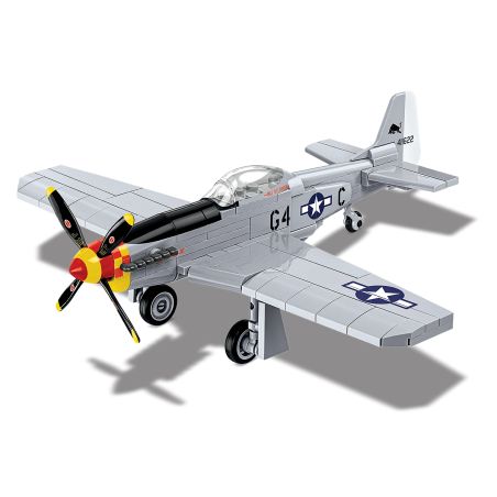 COBI Flying Bulls North American P-51D Mustang | Bausteinmodell 1:32 | Bewegliche Teile | Ab 8 Jahren