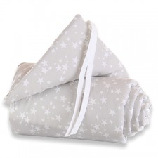 Nestchen Babybay pique Sterne weiss