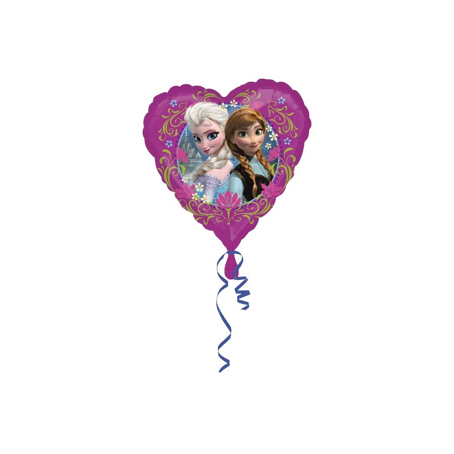 Folienballon Frozen Love Herzform inkl. Helium
