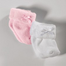 Götz 3300955 Puppe Socken, rosa/weiss, 30-42cm