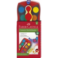 Faber-Castell Faber C. Farbkasten Connector 12 Farben