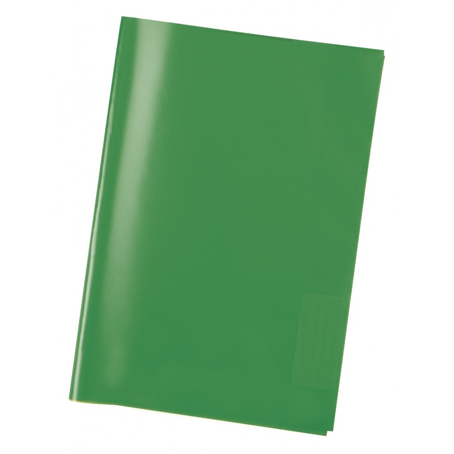 Heftschoner A4 transparent grün