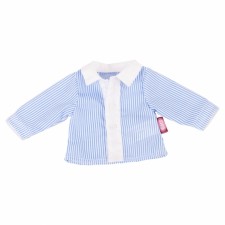 Götz 34002803 Bluse, blau, 50cm