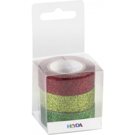 GlitterTape Weih 3er GlitterTape Weih 3er
