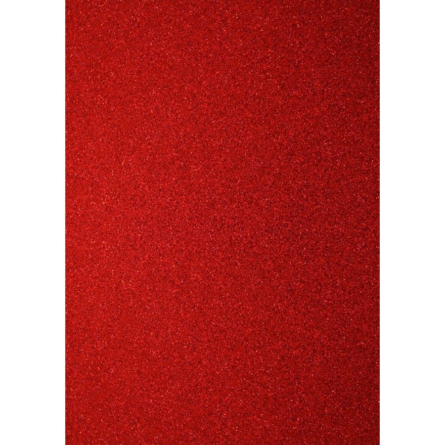 Glitterkarton rot