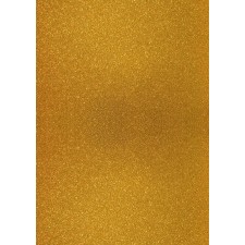 Glitterkarton A4. dunkelgold