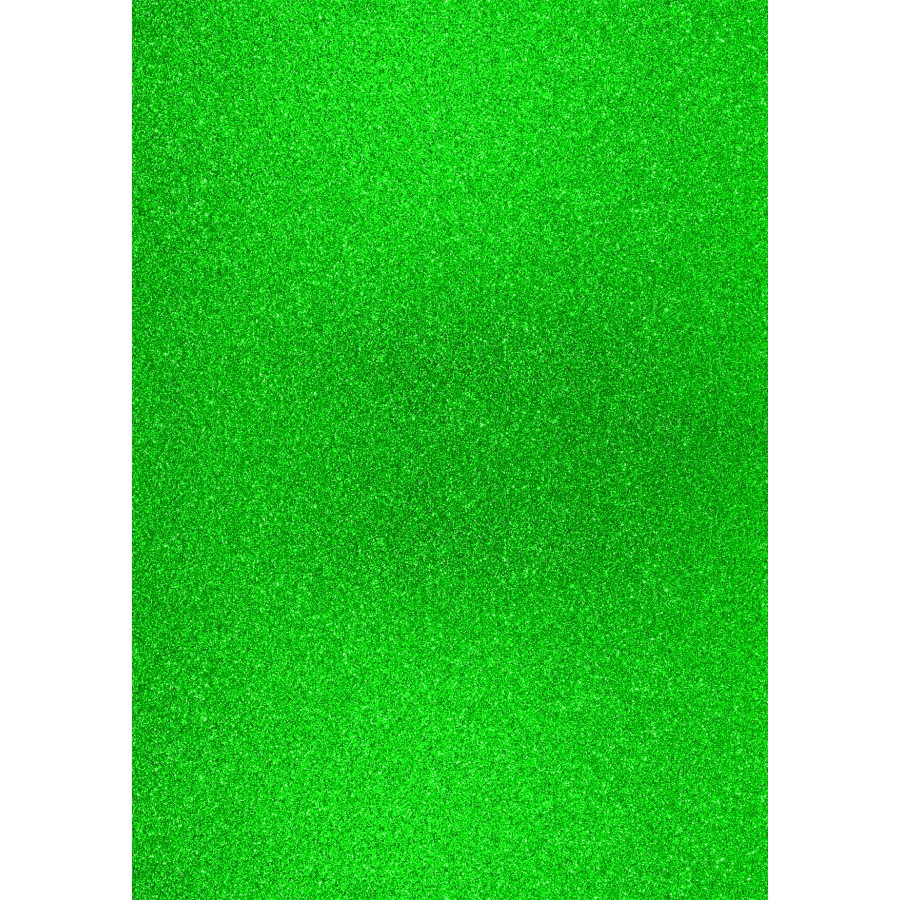 Glitterkarton A 4, hellgrün