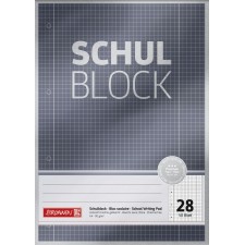 Schulblock A4 90 gr. 50 Blatt