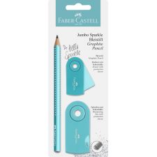 Bleistiftset Jumbo Sparkle pearl türkis