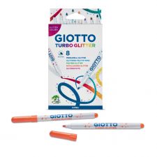 Giotto Turbo Glitter 8 Stifte