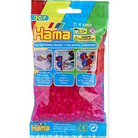 HAMA Bügelperlen Midi - Neion Fuchsia 1000 Perlen