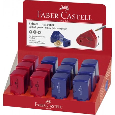 Faber-Castell Spitzer Klapppitzdose MINI ro
