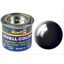 REVELL schwarz, glänzend RAL 9005 14 ml-Dose