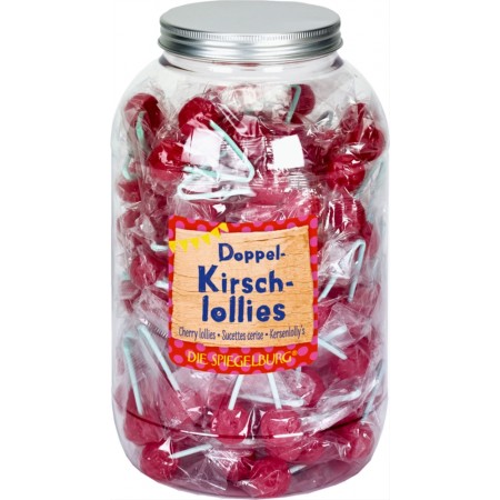 Doppel-Kirschlollies Bunte Geschenke