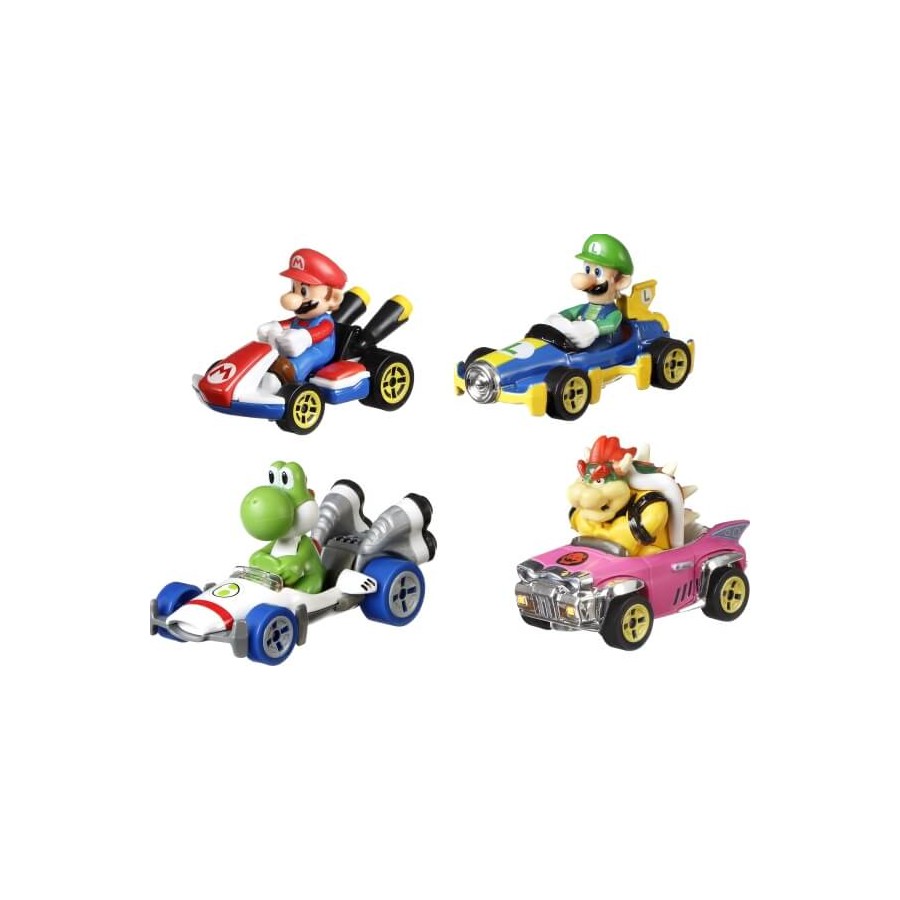 Mattel GBG25 Hot Wheels Mario Kart Replica 1:64 Die-Cast Sortiment Mattel GBG25 Hot Wheels Mario Kart Replica 1:64 Die-Cast Sortiment