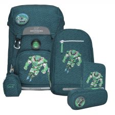 Classic Schulrucksack-Set 4tlg. Roboman