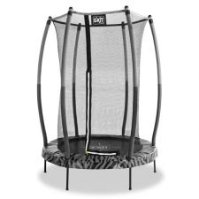 EXIT Tiggy Junior Trampoline ø140cm Schwarz + Sicherheitsnetz
