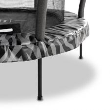 EXIT Tiggy Junior Trampoline ø140cm Schwarz + Sicherheitsnetz