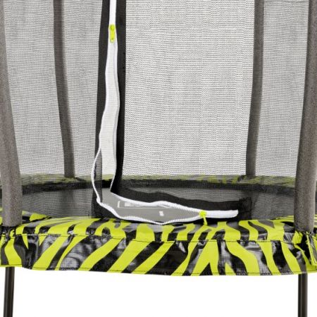 EXIT Tiggy Junior Trampoline ø140cm Lime + Sicherheitsnetz