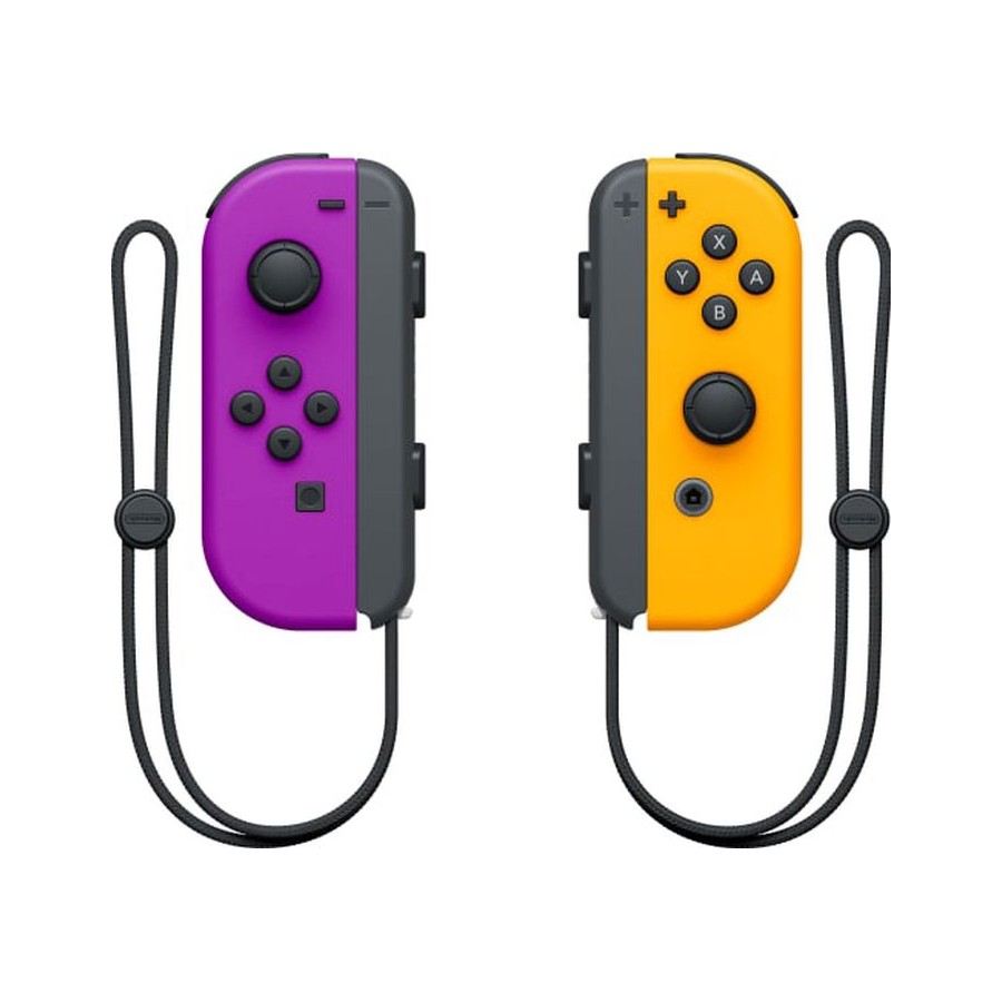 Joy-Con 2er-Set Neon-Lila/Neon Orange