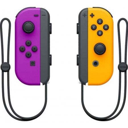 Joy-Con 2er-Set Neon-Lila/Neon Orange